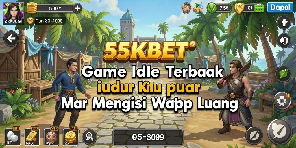 Tampilan gameplay 55KBET yang menarik dan adiktif.
