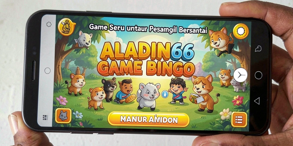 Screenshot gameplay ALADIN66, menampilkan serunya bermain Bingo.