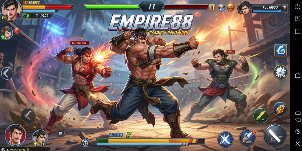Menampilkan pertarungan seru dan karakter unik dari EMPIRE88.