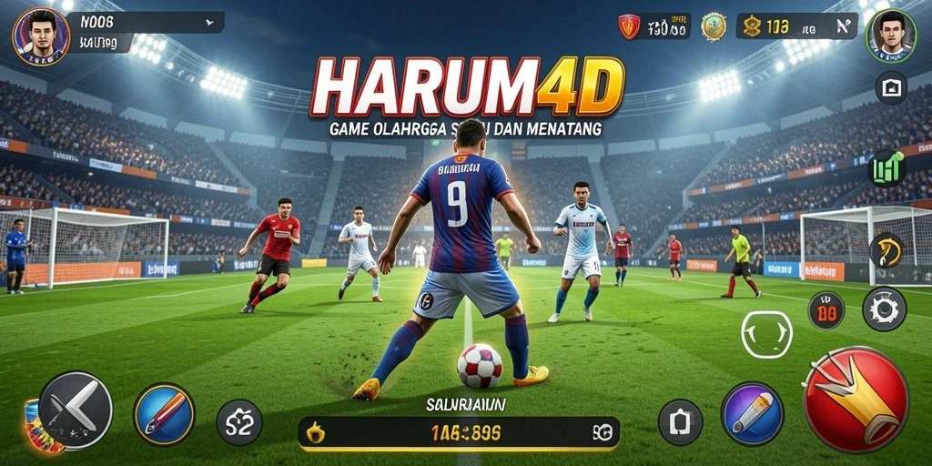 Tampilan menarik dari gameplay HARUM4D yang mendebarkan.