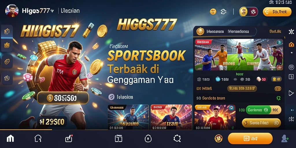 Tampilan menarik dari gameplay HIGGS777 yang memukau.