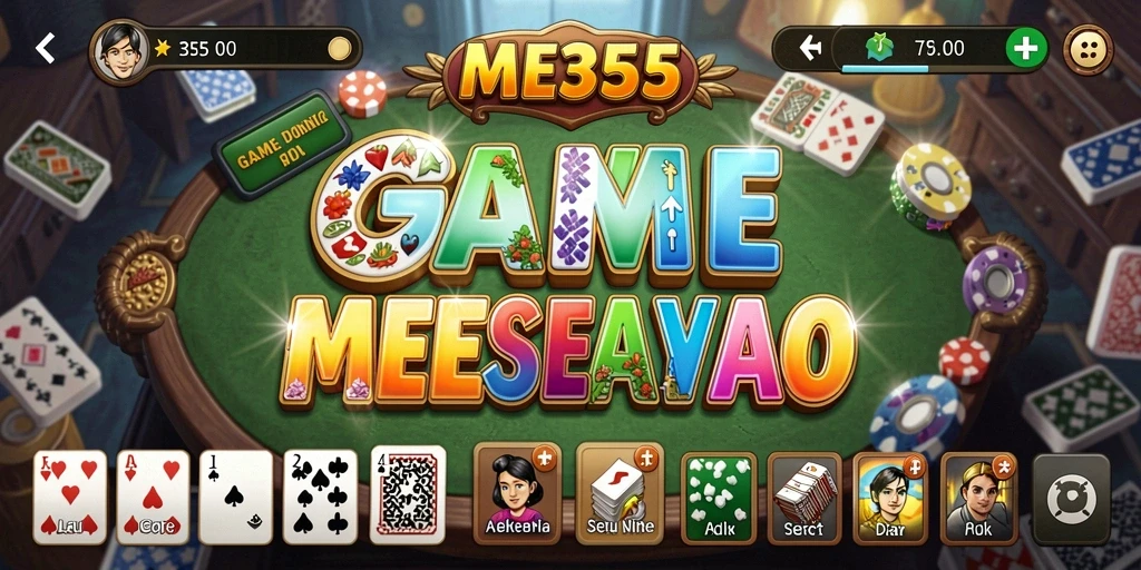 Tampilan gameplay seru dari ME355 saat bermain Domino.