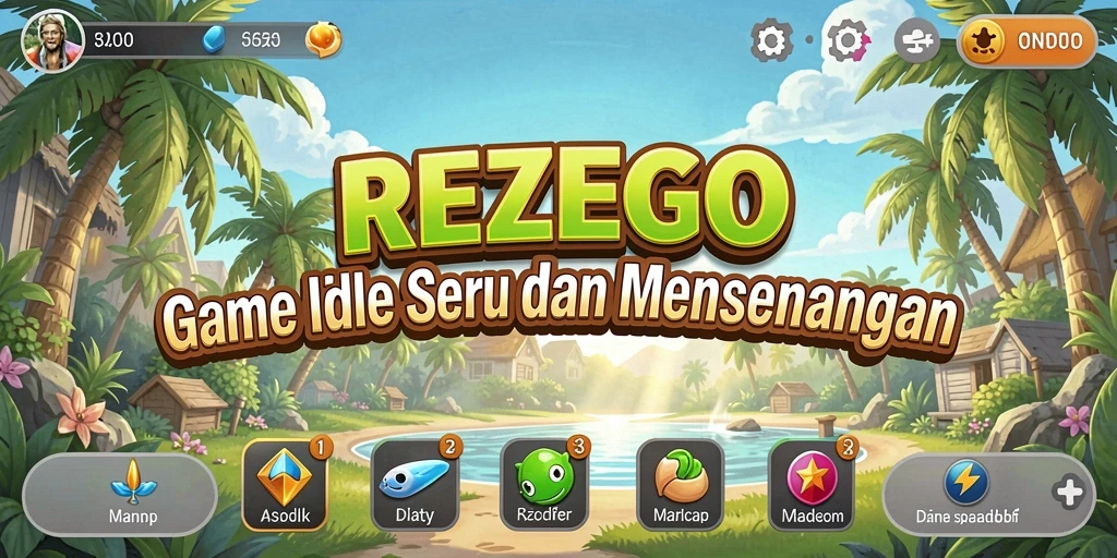 Tampilan gameplay <strong>REZEGO</strong> yang menarik dan interaktif.