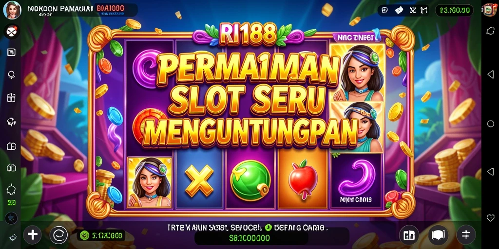 Tampilan menarik dari gameplay slot RI188 yang mengasyikkan.