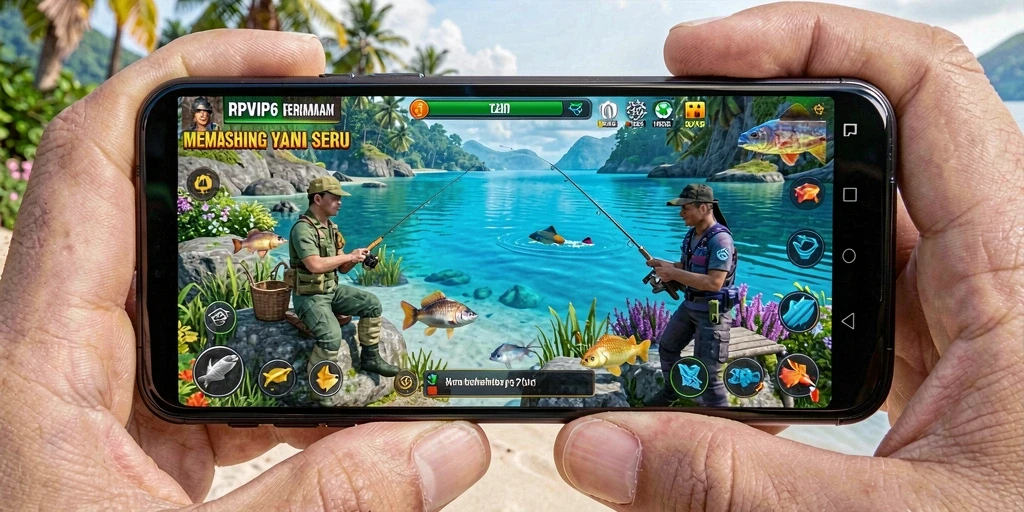 Tangkapan ikan besar dalam permainan RPVIP6 yang menegangkan.