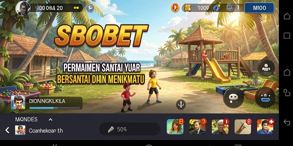 Tampilan gameplay SBOBET yang menarik dan menghibur.