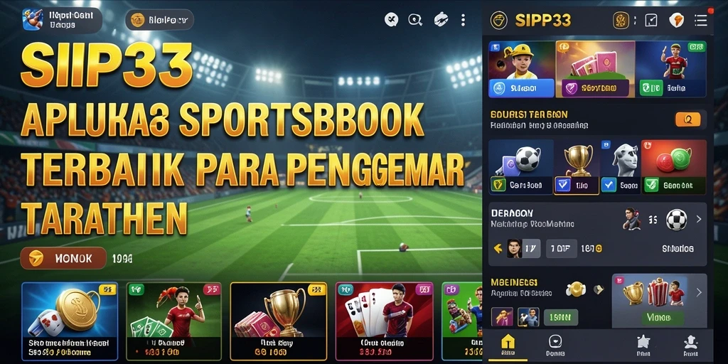 Tampilan menarik dari SIP33 saat melakukan taruhan olahraga.