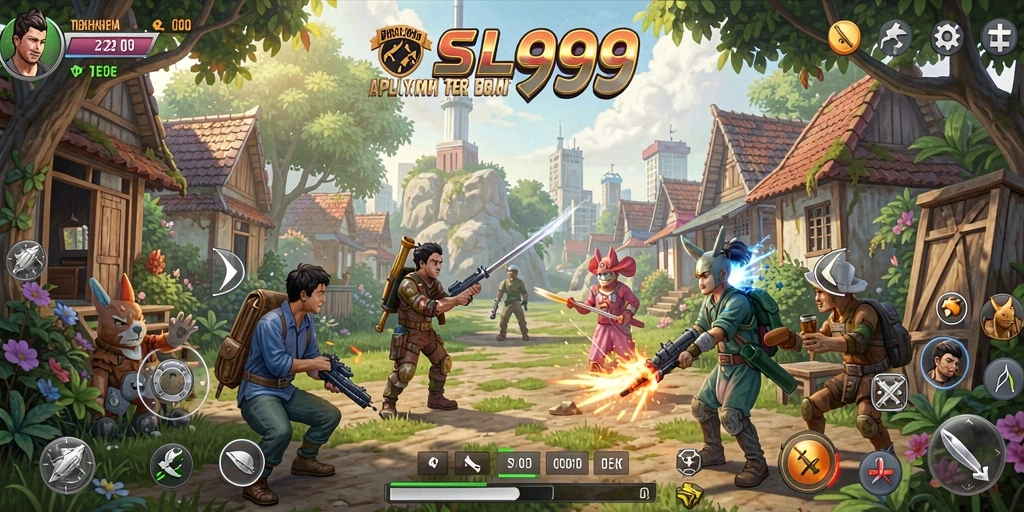 Tampilan antarmuka utama SL999 dengan fitur-fitur Utility.
