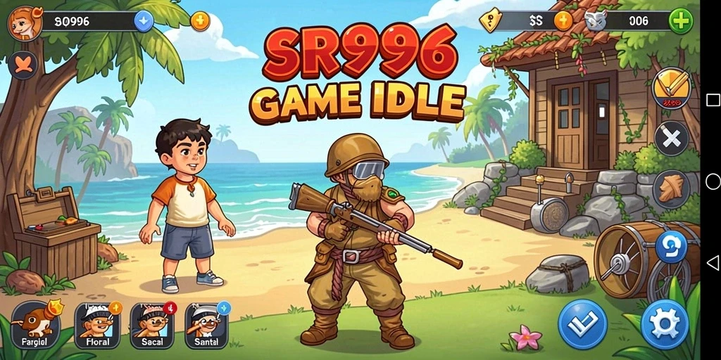 Tampilan gameplay SR996 yang menarik dalam genre Idle.