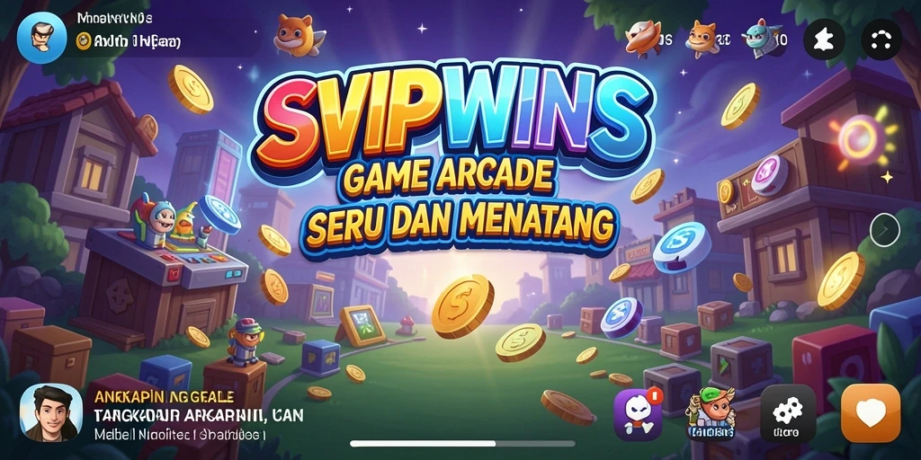 Screenshot menampilkan gameplay SVIPWINS yang penuh aksi dan keseruan.