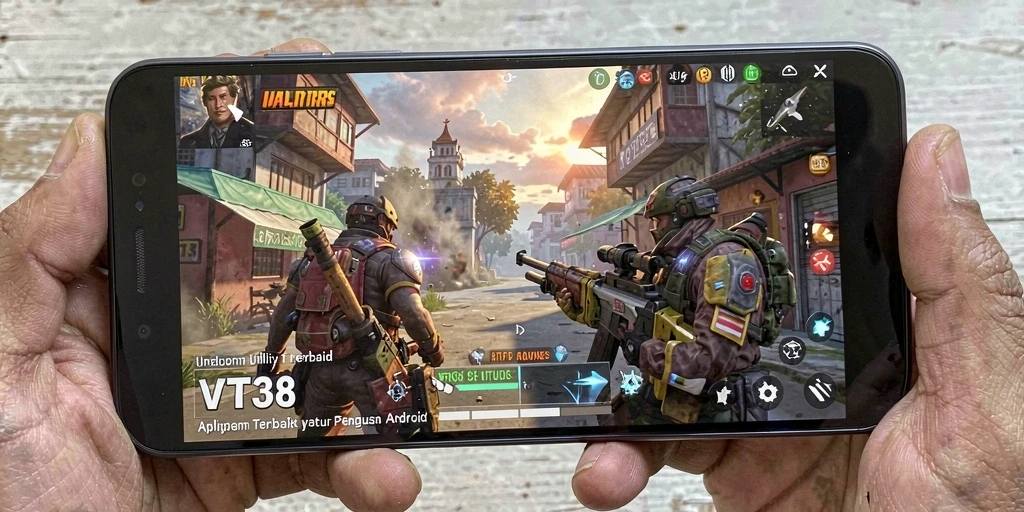 Screenshot utama VT38 menampilkan interface Utility yang mudah digunakan.
